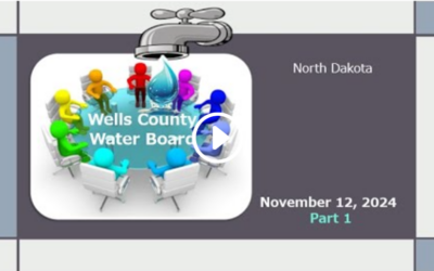 11-12-2024 Wells County ND Water Board Part 1 of 2 Open Meeting