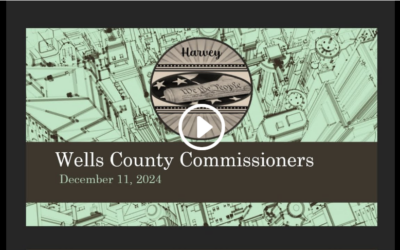 12-11-2024, Wells County Commissioners, North Dakota