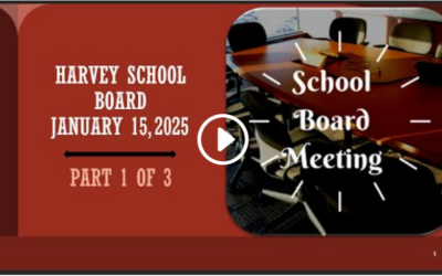 01-15-2025 Harvey School Board Meeting, ND Part 1 of 3