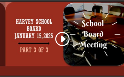 01-15-2025 Harvey School Board Meeting, Harvey, ND Part 3 of 3