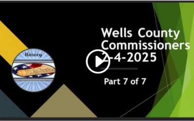 2025-02-04 Commissioners Meeting Part 7 of 7, Wells Co. ND