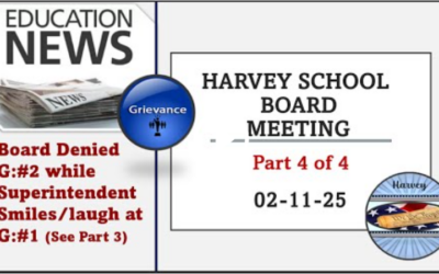 02-11-25 Harvey School Board Meeting/Grievances, ND Part 4 of 4