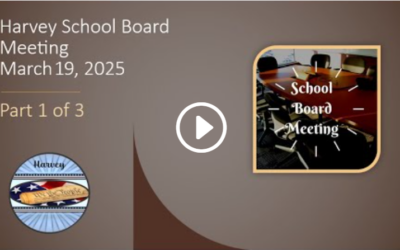 March 19, 2025 Harvey School Board Meeting, ND Part 1 of 3
