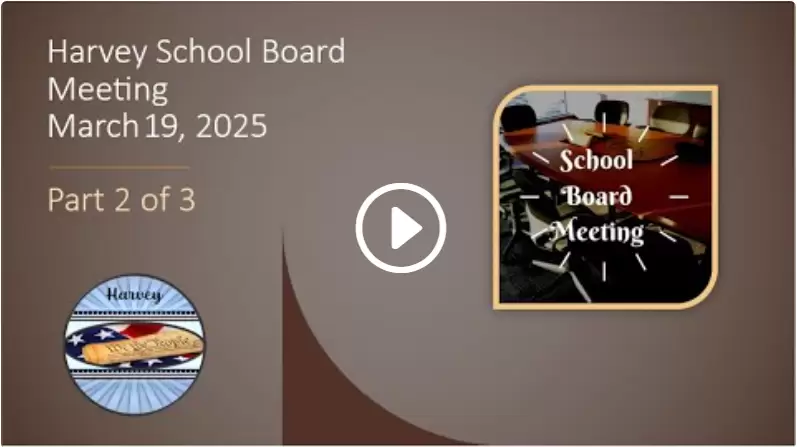 March 19, 2025 Harvey School Board Meeting, ND Part 2 of 3