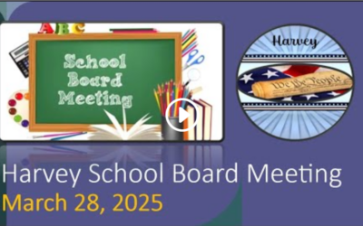 March 28, 2025 School Board Special Meeting, Harvey, ND