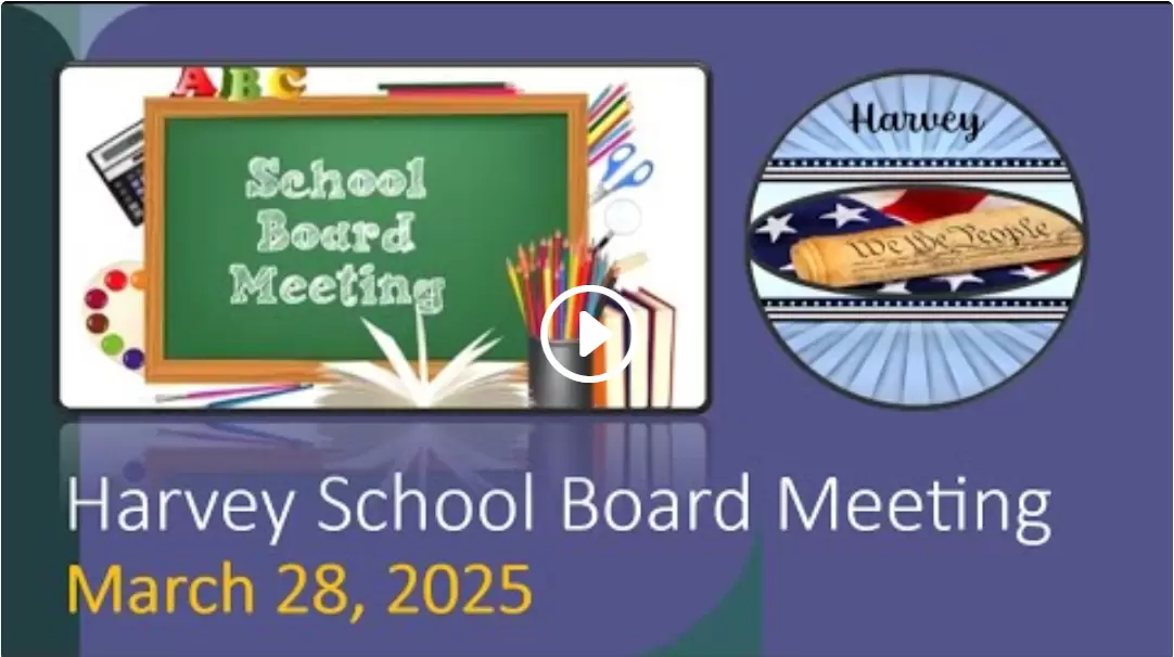 March 28, 2025 School Board Special Meeting, Harvey, ND