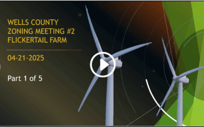 April 21, 2025 Flickertail Farm Zoning Meeting 2 Part 1 of 5, Wells County, North Dakota