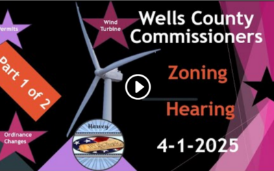 2025 Wells County Zoning Hearing, North Dakota Part 1 of 2