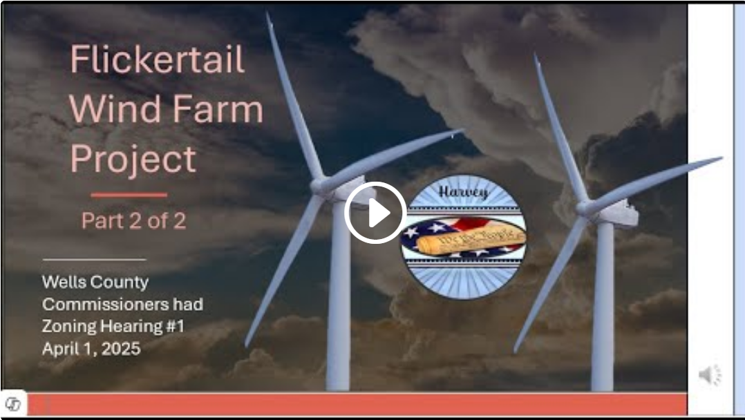 Flickertail Wind Farm Part 2 of 2