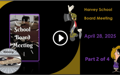 April 28, 2025 School Board Meeting Part 2 of 4; Harvey, ND