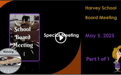 May 5, 2025 School Board Special Meeting