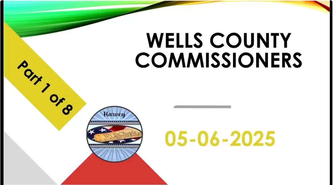 May 6, 2025 Commissioners Meeting Wells County; Part 1 of 8