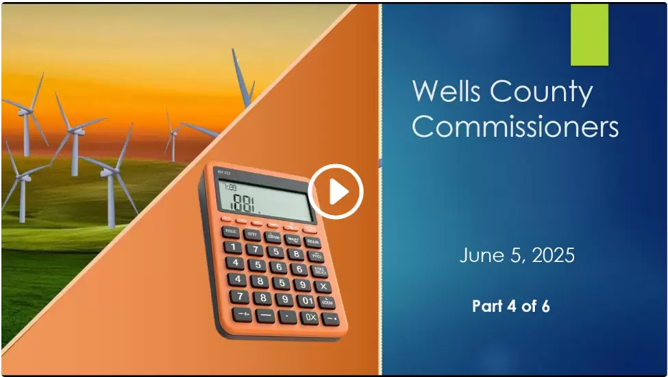 June 5, 2025 Wells County Commissioner’s Meeting Part 4 of 6