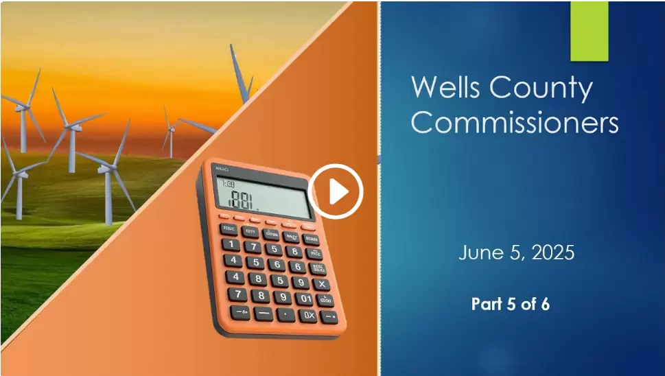 June 5, 2025 Wells County Commissioner’s Meeting Part 5 of 6