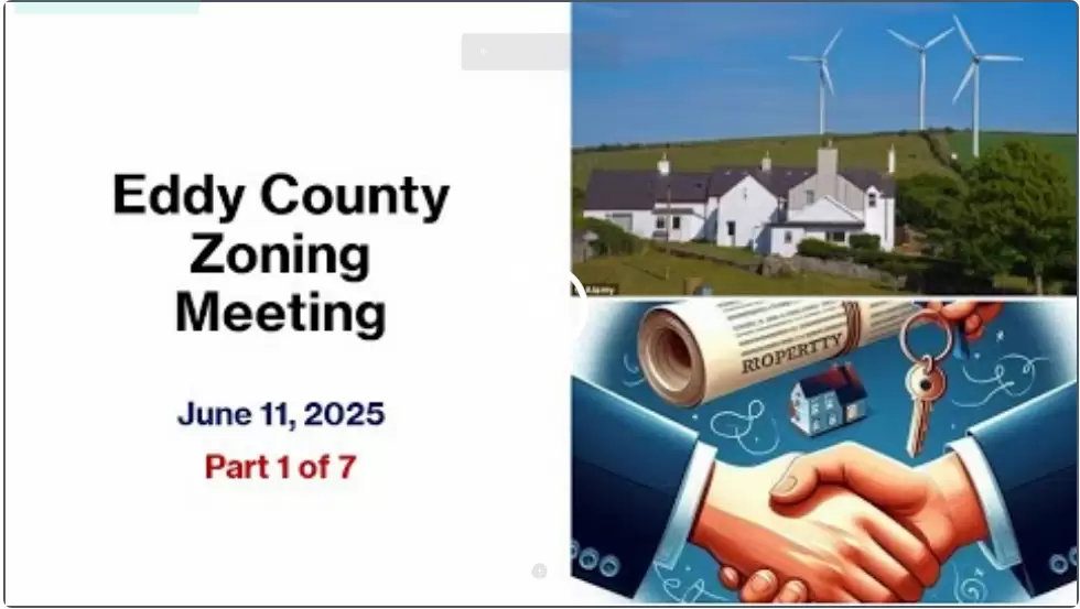June 11, 2025 Eddy County Zoning Meeting, Part 1 of 6 ; North Dakota
