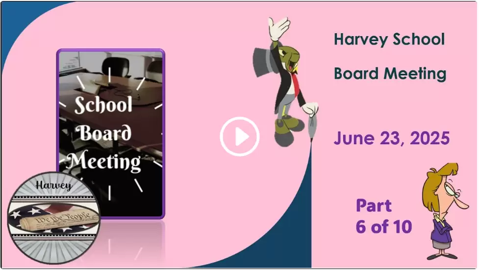 June 23, 2025 School Board Meeting Part 6 of 10; Harvey, ND