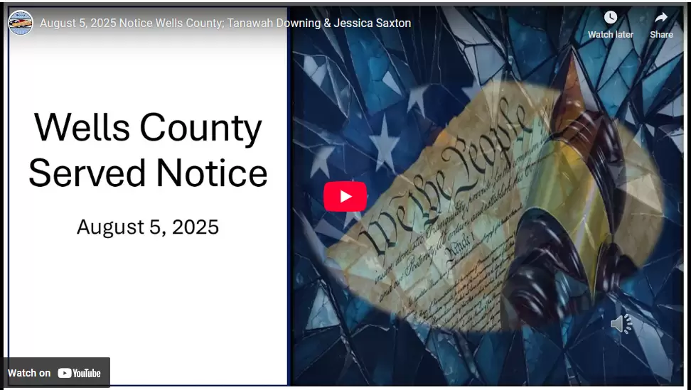 August 5, 2025 Notice Wells County