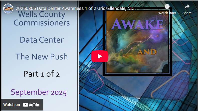 2025 08 05 Data Center Awareness 1 of 2 Grid/Ellendale, ND