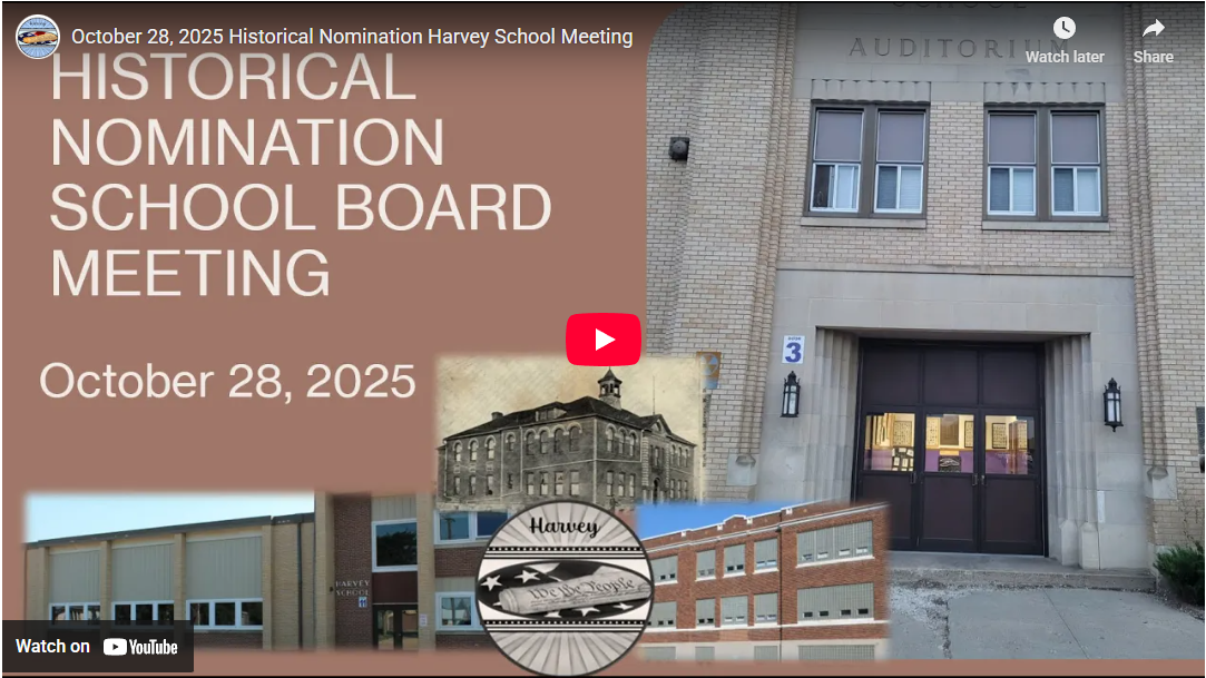 October 28, 2025 Historical Nomination Harvey School Meeting