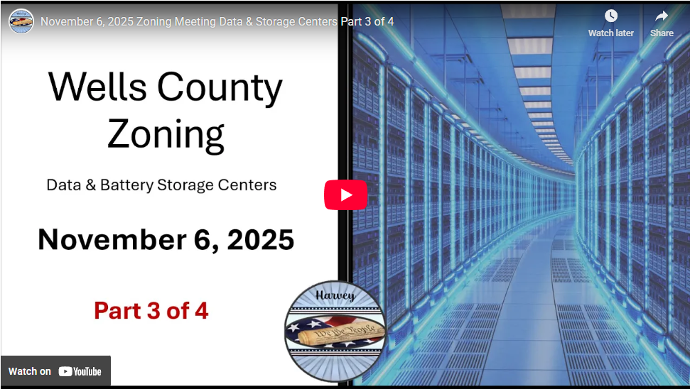 November 6, 2025 Zoning Meeting Data & Storage Centers Part 3 of 4