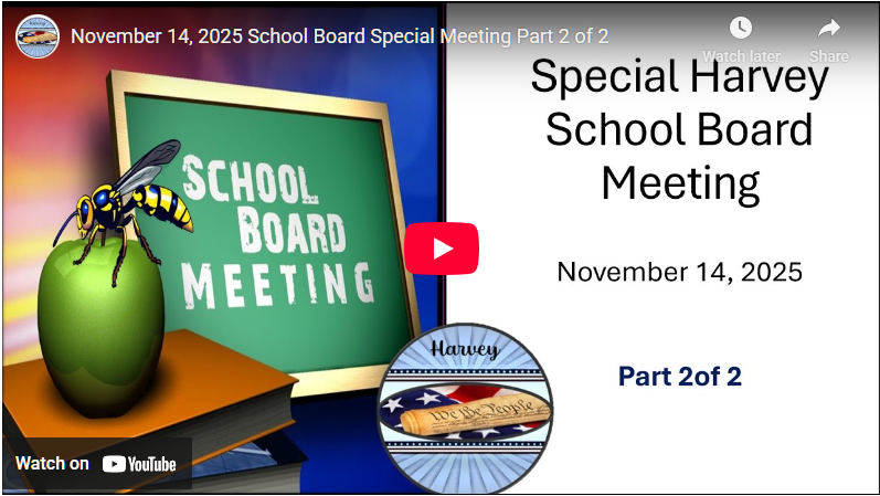 November 14, 2025 School Board Special Meeting Part 2 of 2