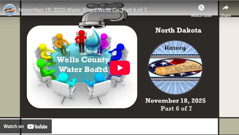 November 18, 2025 Water Board Wells Co. Part 6 of 7