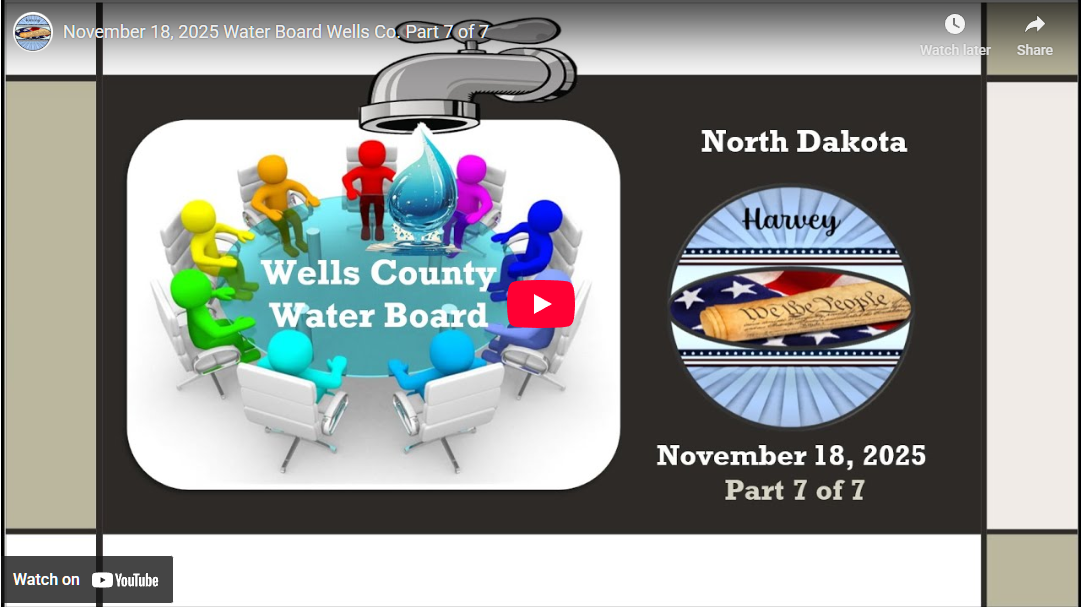 November 18, 2025 Water Board Wells Co. Part 7 of 7