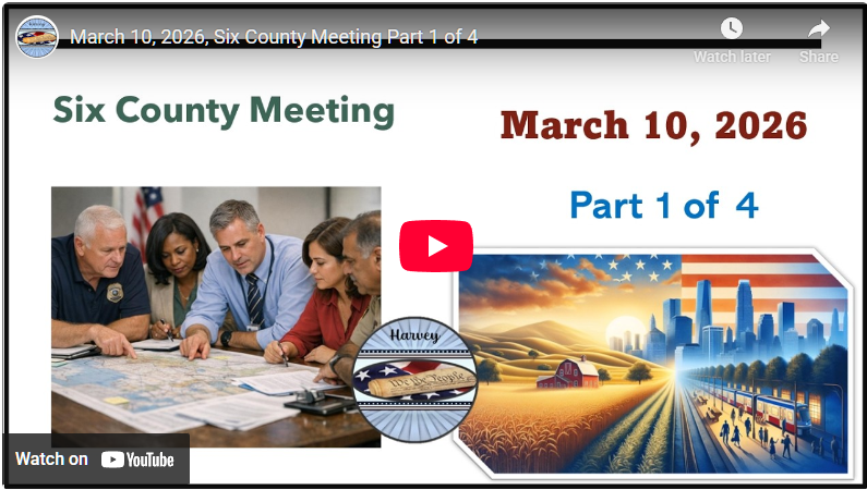 March 10, 2026, Six County Meeting Part 1 of 4